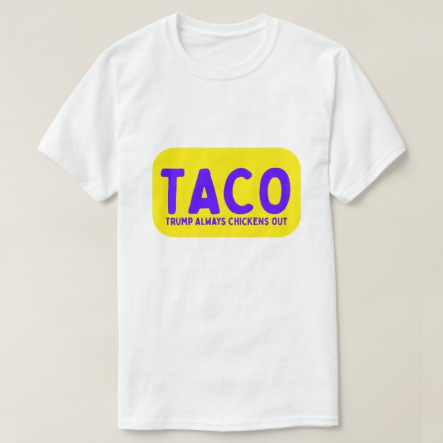 AntitrumpTACO T Shirt (Design framsida)