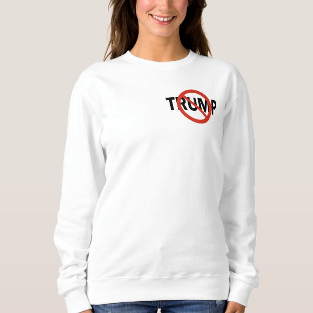 antitrumptröja t shirt (Framsida)