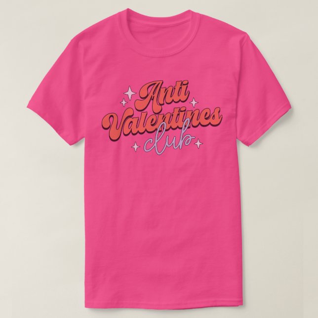 AntiValentines-Klubb T Shirt (Design framsida)