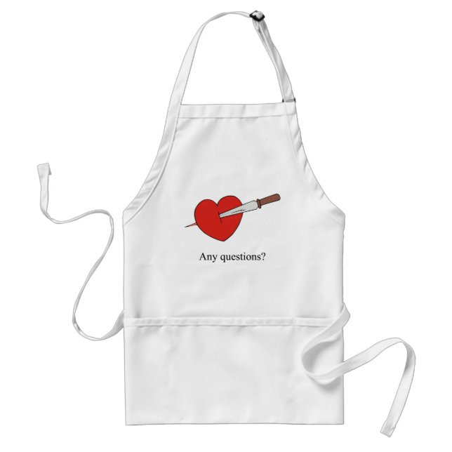 AntiValentineser Förkläde (Framsidan)