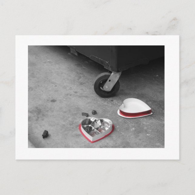 antivalentinvykort helg vykort (Framsida)