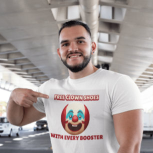ANTIVAX FRIA SHOON MED VARJE BOOSTER FUNNY T SHIRT