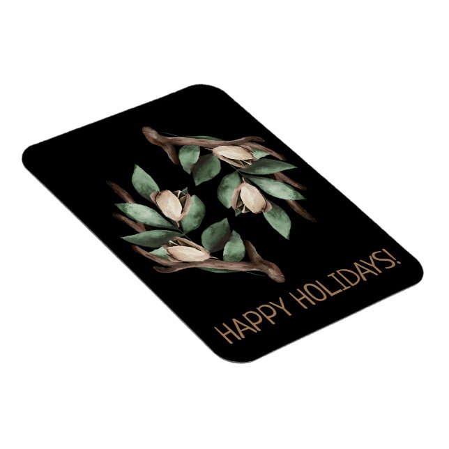 Antler med grönt gren MAGNET (Högersidan)