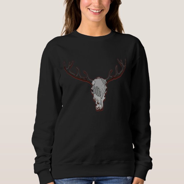 Antler nature game rutting season close season hun t shirt (Framsida)
