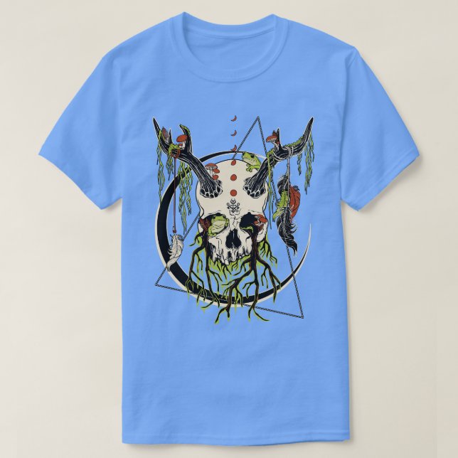 Antlers och Boughs T Shirt (Design framsida)