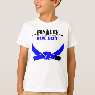 Äntligen en BJJ Blue Bälte! T-shirt