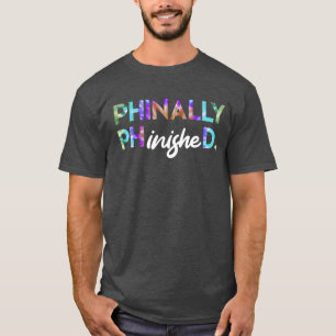 Äntligen Färdig Doktor PhD fam T Shirt
