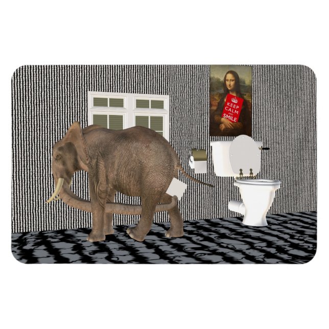Äntligen Housebroke Magnet (Horisontell)