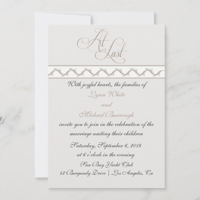 Äntligen Inbjudningar (Framsida)