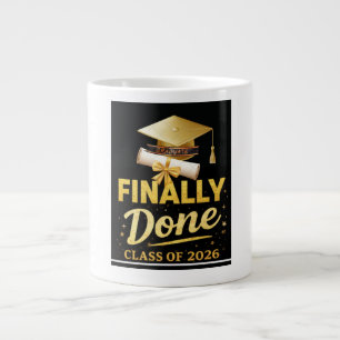 Äntligen Klar Klass 2026 Examen Design Bla Jumbo Mugg