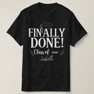 Äntligen Klart Examenklass 2026  Anpassad T Shirt