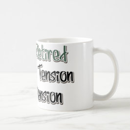 Äntligen pensionerad: Adjö, Hej, pension Kaffemugg