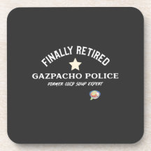 Äntligen pensionerad, Gazpacho Police T-Shirt Thro