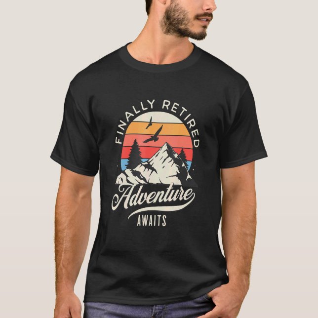Äntligen pensionerad Pension för Retiree Pension T Shirt (Framsida)