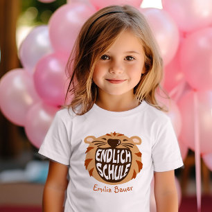 Äntligen skola skolbarn 1 klass skolstart t shirt