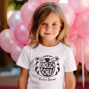 Äntligen skola skolbarn 1 klass skolstart t shirt