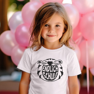 Äntligen skola skolbarn 1 klass skolstart t shirt