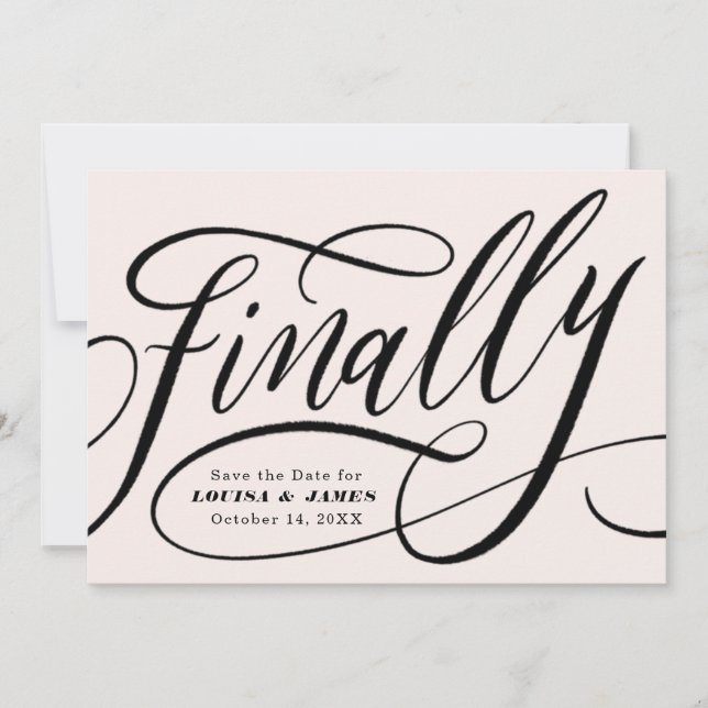 Äntligen uppskjuten Ändra datum Spara datum Inbjudningar (Framsida)