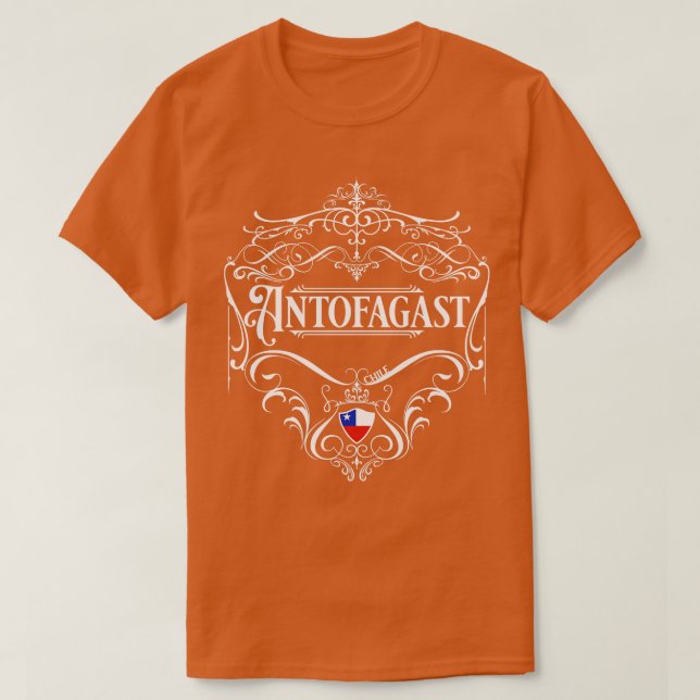 Antofagast-Vintagens utformning 1 T Shirt (Design framsida)