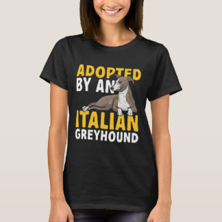 Antogs av en italiensk greyhound-Hund T Shirt