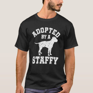 Antogs av en Staffy Stviddshire Bull Terrier T Shirt