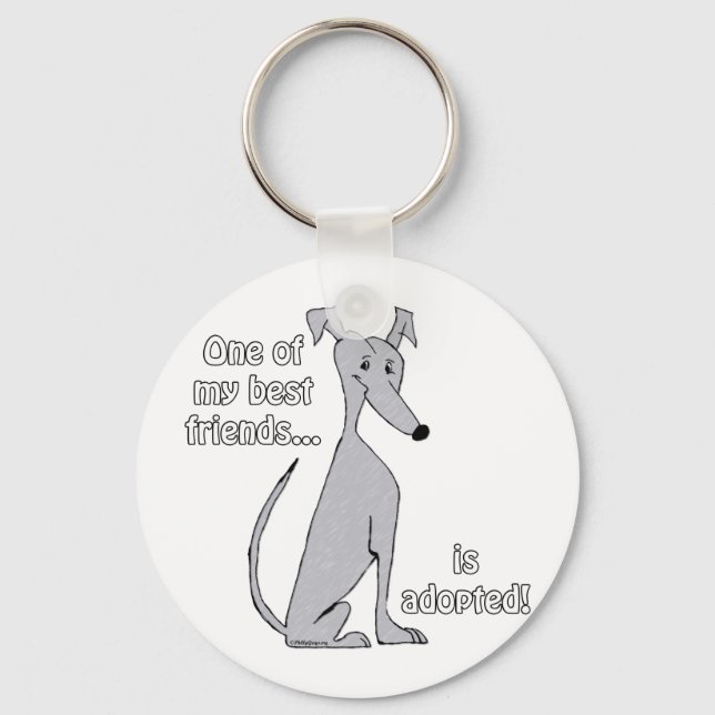 Antogs~Blå Nyckelring (Framsida)