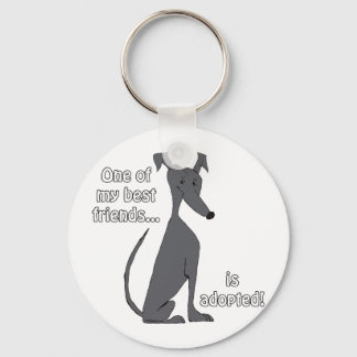 Antogs~Svart Nyckelring