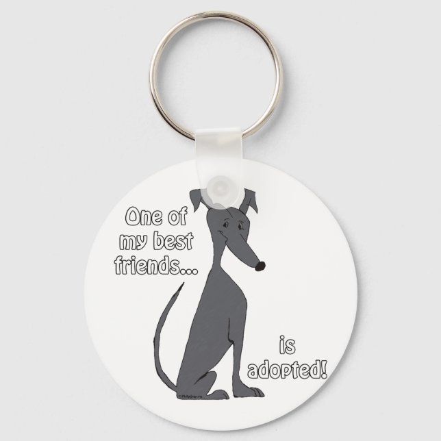 Antogs~Svart Nyckelring (Framsida)