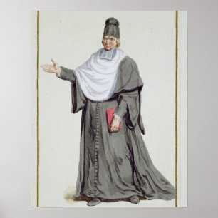 Antoine Arnauld (1612-94) från Receuil des Estamp Poster