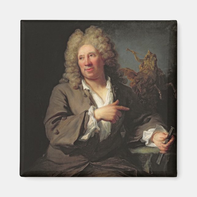 Antoine Coysevox 1711 Magnet (Framsidan)