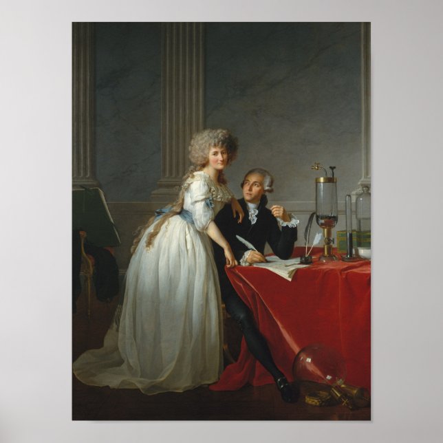 Antoine-Laurent de Lavoisier Poster (Framsidan)