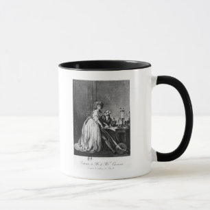 Antoine Laurent Lavoisier och hans fru Mugg