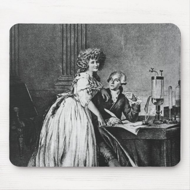 Antoine Laurent Lavoisier och hans fru Musmatta (Framsidan)