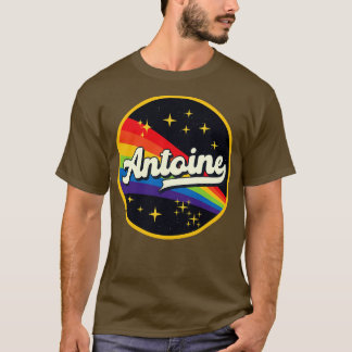 Antoine Rainbow in Space Vintage Stil T Shirt