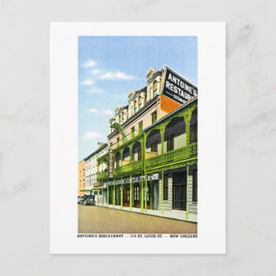 Antoine Restaurant, New Orleans, LA Vykort