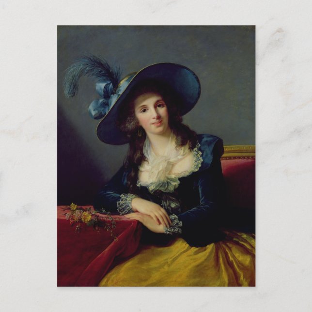 Antoinette-Elisabeth-Marie d'Aguesseau Vykort (Framsida)