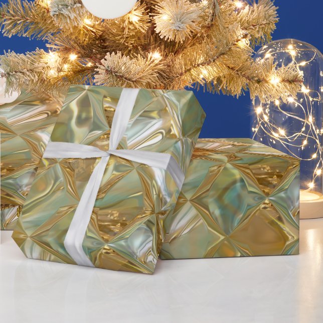 Antoinstekt Modern Elegant Chic Presentpapper (Helgdagar)