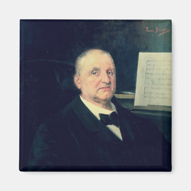 Anton Bruckner, 1889 Magnet (Framsidan)