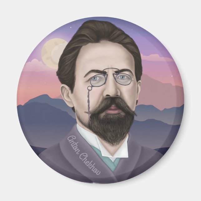 Anton Chekhov Magnet (Framsidan)