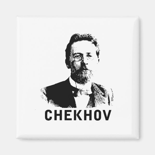 Anton Chekhov Magnet (Framsidan)