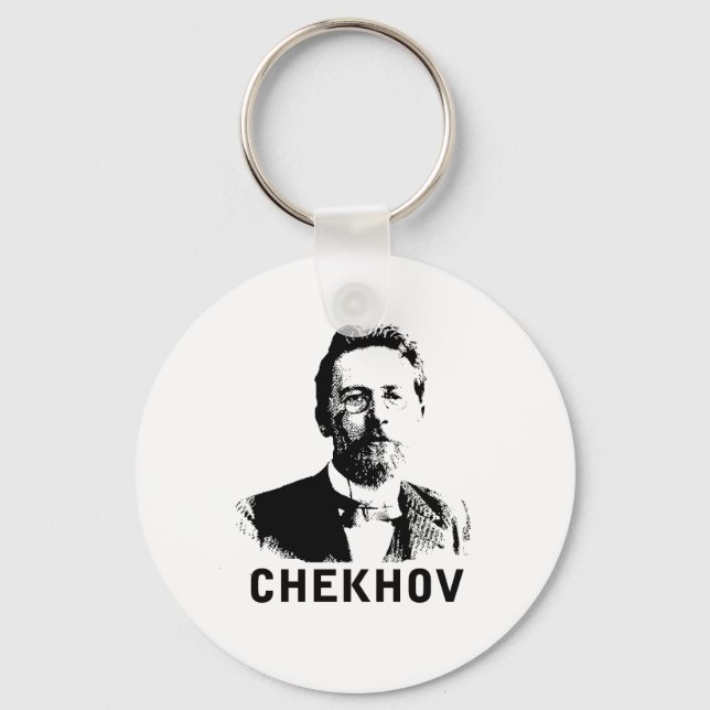 Anton Chekhov Nyckelring (Framsida)