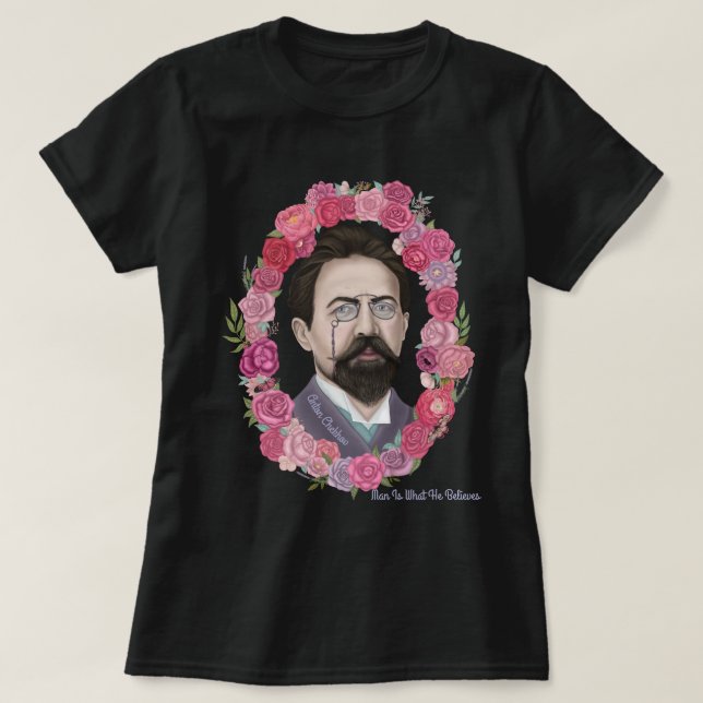 Anton Chekhov T-Shirt (Design framsida)