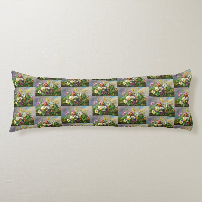 Anton Mollis Vintage Pansy Kroppskudde (Framsidan)