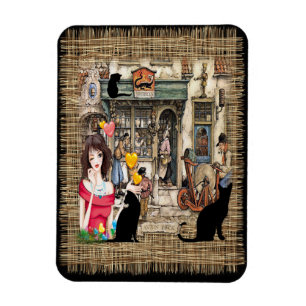 Anton Pieck - Chemist-butiken Magnet