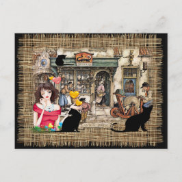 Anton Pieck - Chemist-butiken Vykort