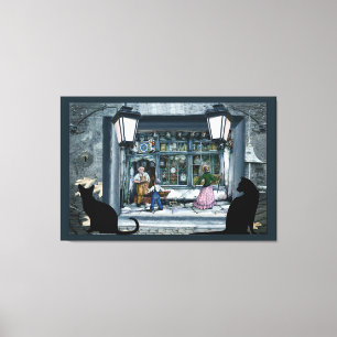 Anton Pieck inkorparerad reproduktion Canvastryck