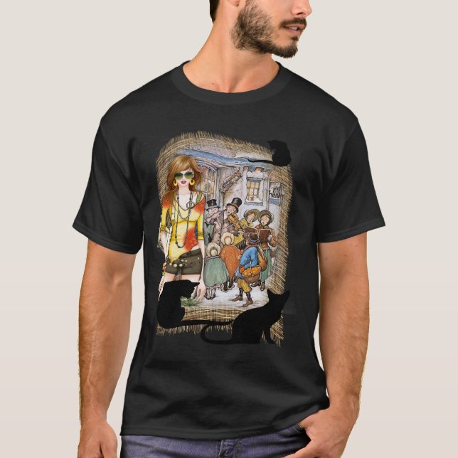 Anton Pieck - sång sångerska Dress T Shirt (Framsida)