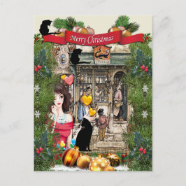 Anton Pieck "The Chemist" Postcard Helg Vykort