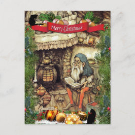 Anton Pieck "The Fairy-tale Reader" Postcard Helg Vykort