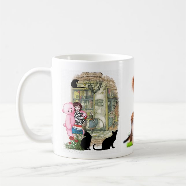 Anton Pieck - Toyshop Hoodie Kaffemugg (Vänster)